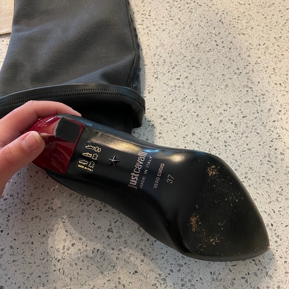 Just Cavalli over the knees boots ❤️💃Absolutly gorgeous! Very stylish and sexy - Picture 10 of 13